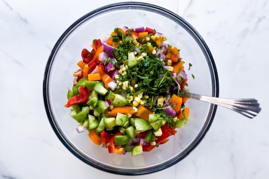 Chickpea salsa