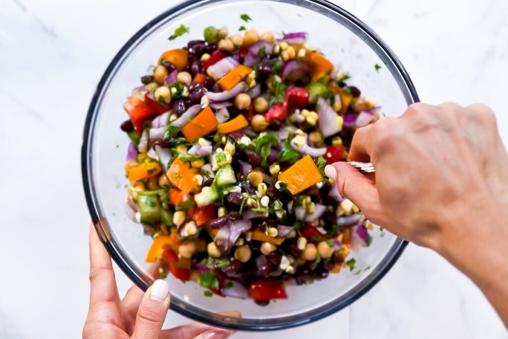 Chickpea salsa