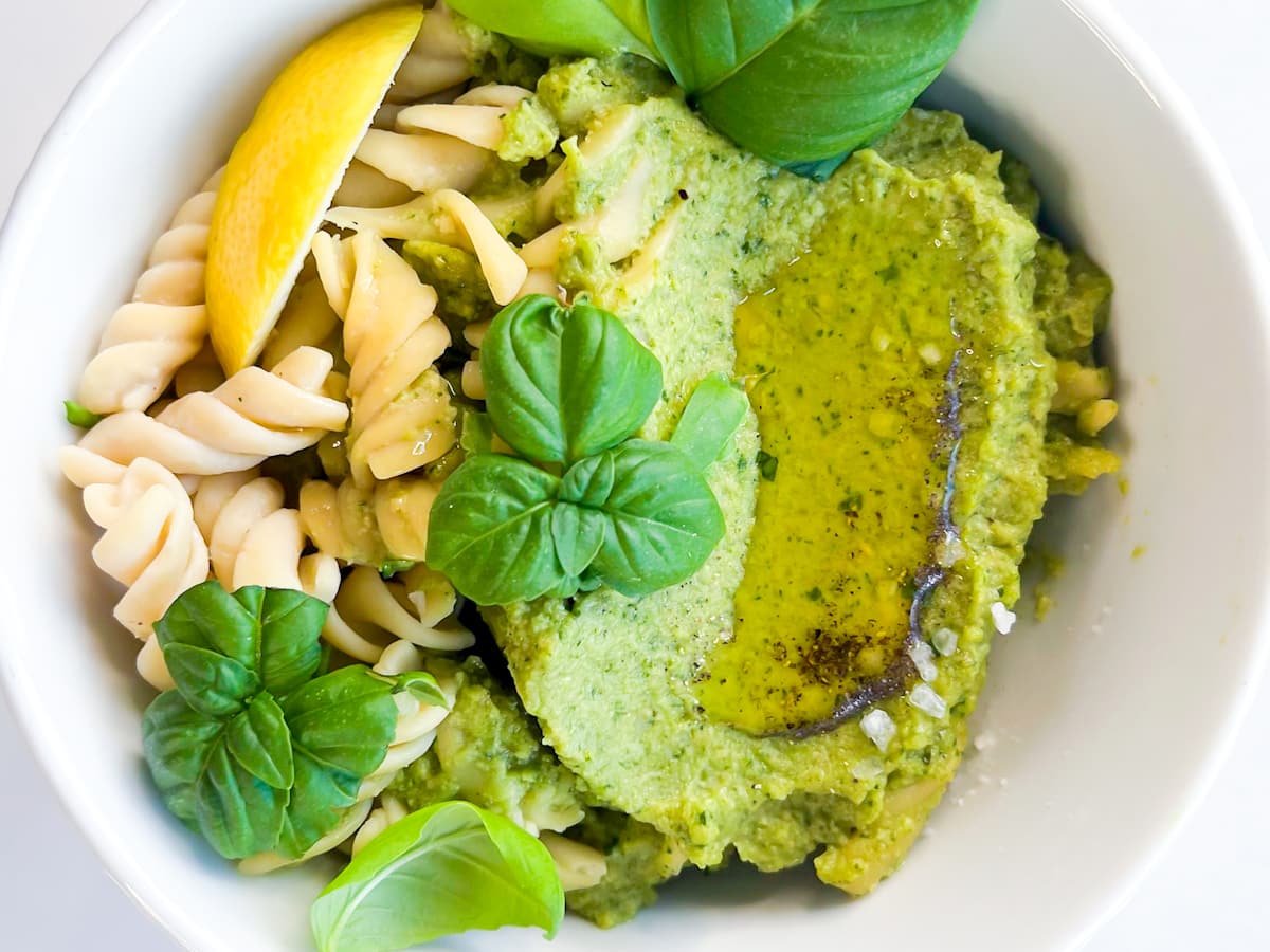 Cashew Pesto Pasta
