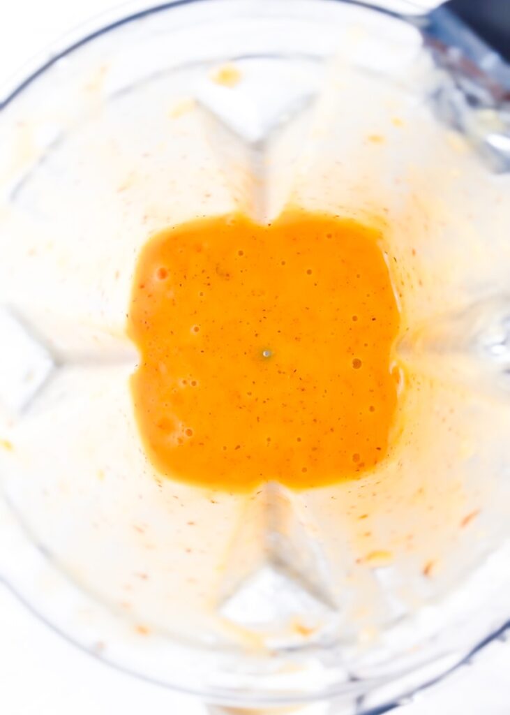 Lemon and peach mocktail spritz