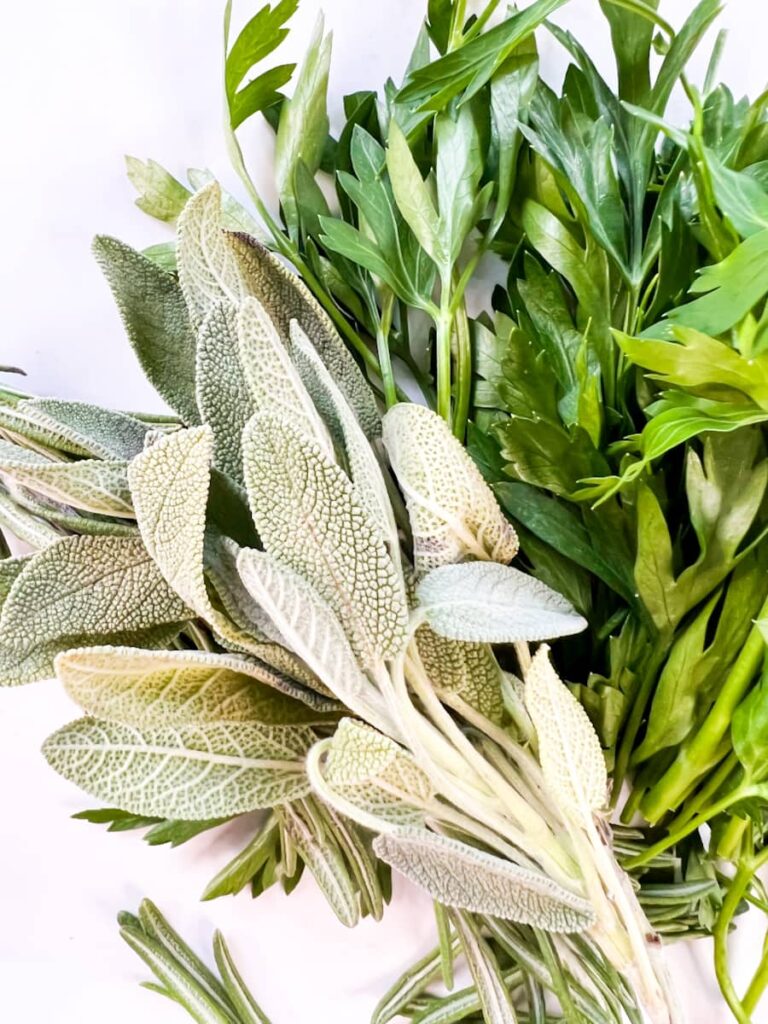 Parsley and sage