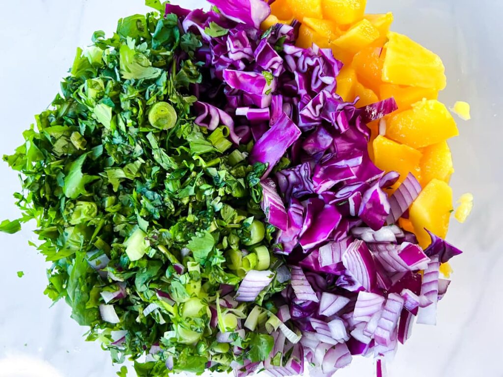 Mango salsa.