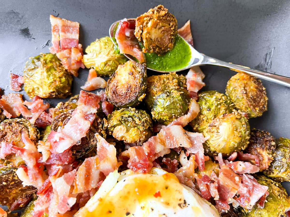 Breakfast brussel sprouts.