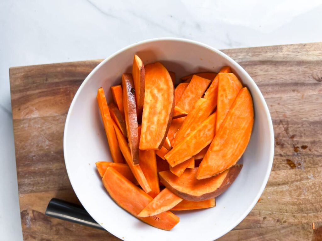 Sweet potatoes.