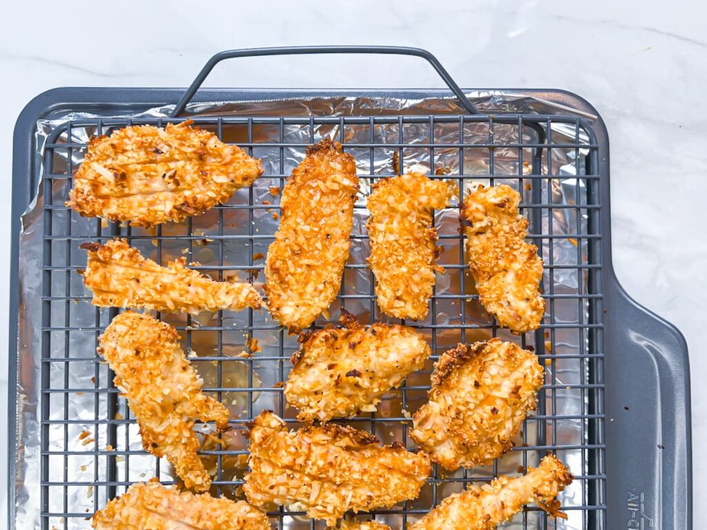 Coconut chicken.