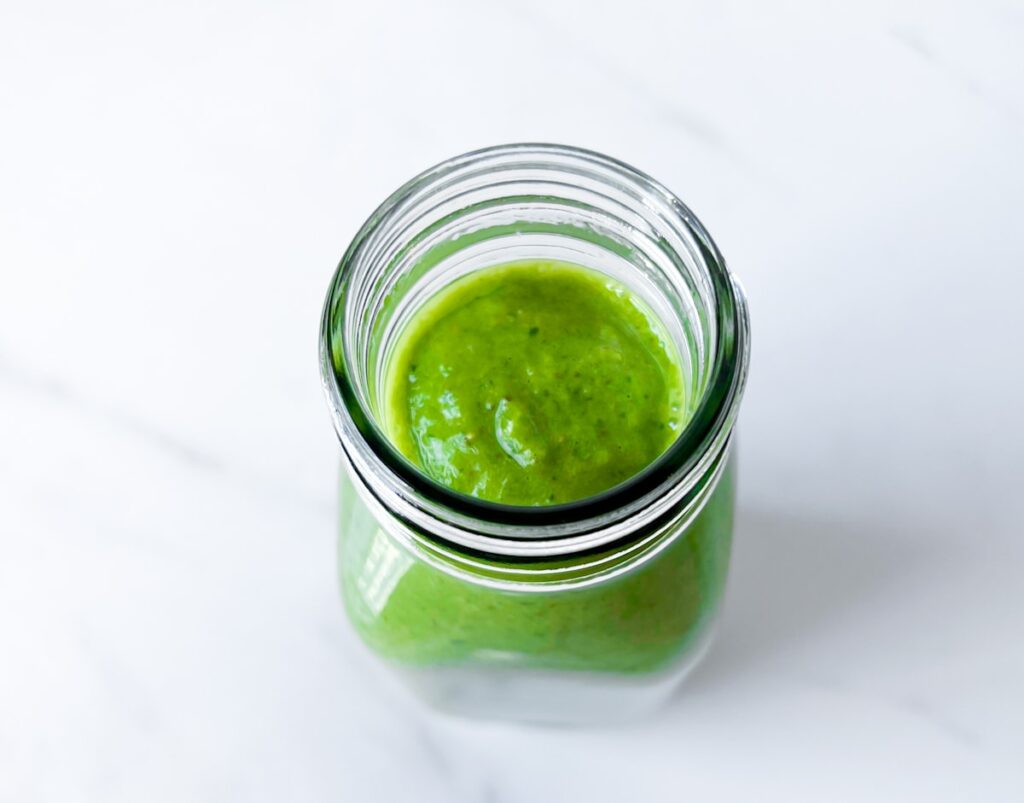 Parsley dressing.