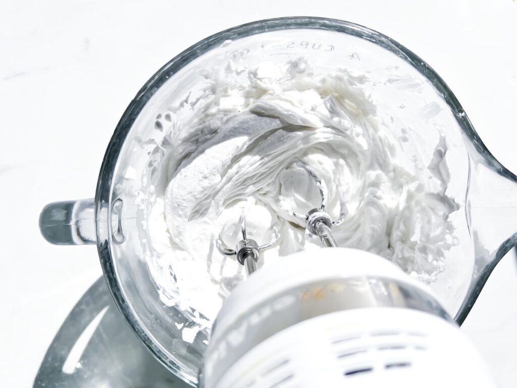 Coconut whipped cream