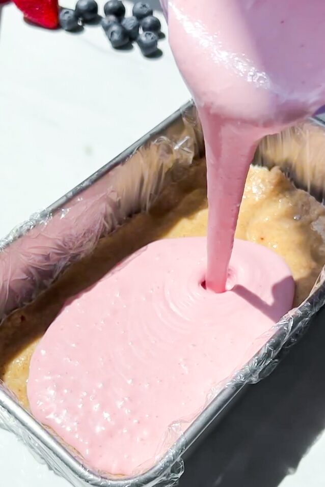 Instructions for Refined Sugar Free Ice cream crust and pouring ice cream.